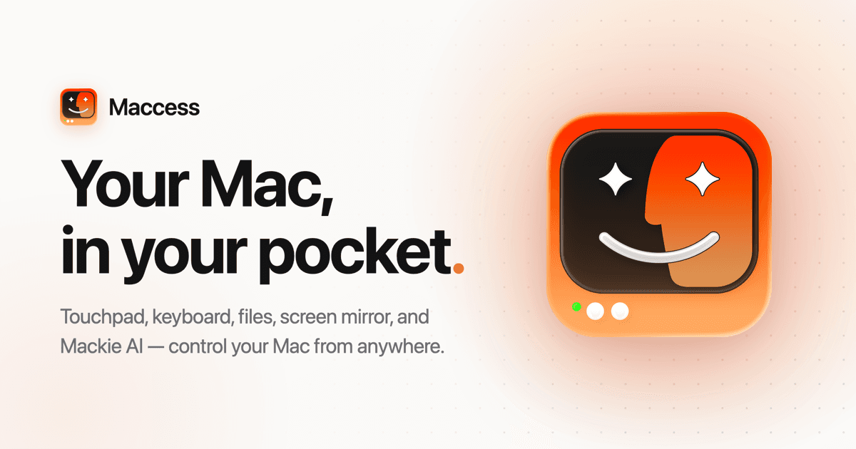 Maccess OG image