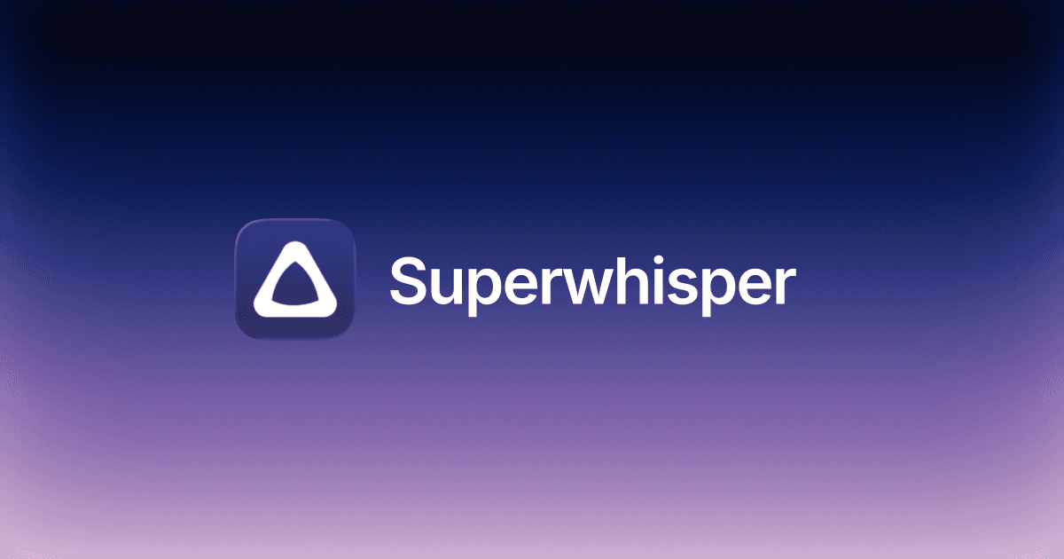 Superwhisper OG image
